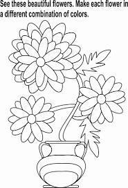 Flower Pot Design Drawing With Colour Easy Easy and simple flower garden drawing.