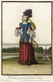 Recueil Des Modes De La Cour De France Habit De Fantaisie Pour Un Bal Lacma Collections Dance Art Illustration Lacma