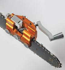 More images for how to use a chainsaw sharpener » Hand Crank Chain Saw Sharpener Lee Valley Tools