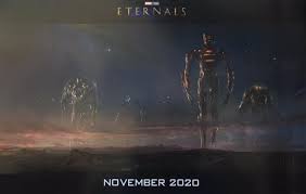A new eternals poster has revealed the eponymous heroes' spaceship and the film's official cast order. Eternals Poster 3 Goldposter