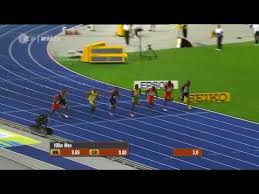 Bolt's record breaking time of 9.58 sec in the 100m at the berlin world championships in 2009 was exactly one. Usain Bolt 9 58 100m New World Record Berlin Hq Youtube