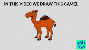 This will help you to draw the camel's body. How To Draw A Camel Easy Step By Step Youtube
