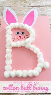 Easter Bunny Craft This Preschool Letter B Craft Is Perfect For Learning The Alphabet And Easter Crafts Preschool Easter Bunny Crafts Easter Arts And Crafts