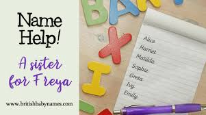 Find pronunciation tutorials on google for how to pronounce ' freya ' accurately. Name Help A Sister For Freya British Baby Names