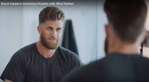 How to style the bryce harper haircut? Bryce Harper Is A Spokesman For Center City Barber Shop Crossing Broad