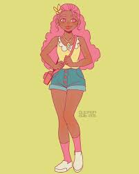 Guwaba Drawings Of Black Girls Kawaii Black Girl Black Anime Characters