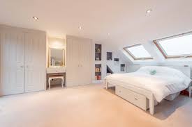 Going most of the way. Recess Feature Shelving In Master Bedroom Loft Conversion Contemporary Bedroom Other By Econoloft Houzz