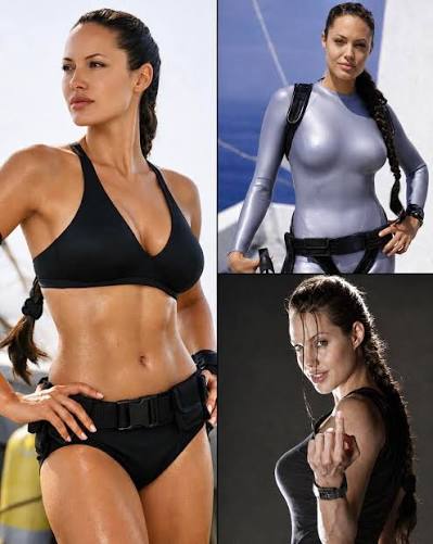 Angelina Jolie as Lara Croft in 'Tomb Raider' movies Angelina Jolie  delivered one of the most iconic action performances of the early 2000s as  Lara Croft in Lara Croft: Tomb Raider (2001)