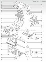 Grill parts home > weber genesis gold b & c > grease catch pan and holding bracket. Weber Genesis Gold C 2000 2001 Parts Bbqs And Gas Grills