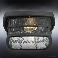 Learn more about craftsman revival and our promise to our customers >>. Luxury Craftsman Outdoor Ceiling Light 5 75 H X 12 W With Tudor Style Highly Detailed Design Black Silk Finish Overstock 19477822