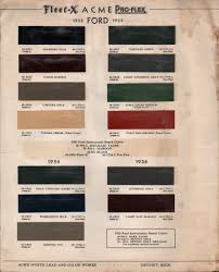 Original 1936 Ford Paint Colors Related Keywords