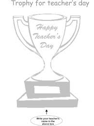 This colouring page shows a teacher sitting at her desk, surrounded by her children's paintings, cards and a lovely bunch of flowers. Teacher S Day Coloring Worksheets For Kids 4