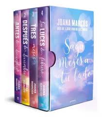 Libro. Joanna Marcus. Estuche Saga Meses A Tu Lado