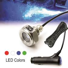 Tidal Wake Plug N Play Underwater Led Boat Drain Plug Light Add Ultra Bright Underwater Lighting To Your Boat In 5 Minutes No Holes To Drill No Wiring Required 3 Years Warranty