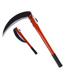 Maison sichel, négociant en vins sur la place de bordeaux : Leichte Gartenarbeit Gras Sichel Mangan Stahl Sharp Lange Griff Hand Sichel Hand Scythe Fur Jaten Garten Werkzeug Sickle Aliexpress