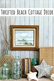 Beach Cottage Decor Or Coastal Cottage Decor From The Thrift Store Beach Cottage Decor Seaside Cottage Decor Coastal Farmhouse Decor
