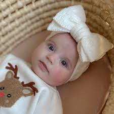 Topknot Big Baby Bow, Oversized Double Layer Baby Bow, Pre-tied Big Baby  Bow, Big Baby Bow, Oversized Baby Bows, Gift Newborn