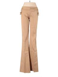 details about gucci women brown dress pants 40 italian