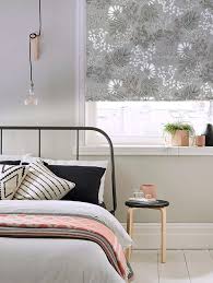 Gray is a safe color for nearly any room in the house, but it is particularly versatile in the bedroom. Maidenhair Grey Roman Blind