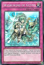 Only 1 nm in stock at: Original Konami Yu Gi Oh Trading Card Whirlwind Of Gusto Wirbelwind Von Gusto Kartennummer Ha06 De060 Deck Hidde Monster Cards Yugioh Yugioh Trading Cards