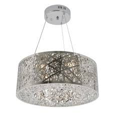 Interior lighting fixtures such as chandeliers, pendants and ceiling lights are available in a wide range of decorative designs that can help you personalize your. Artika Crystal Nest Pendant Led Light Fixture Costco