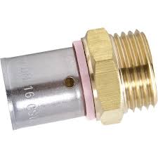 Raccord Droit A Sertir Laiton M 12 X 17 Pour Tube En Per Laiton Produits Et Pince A Sertir