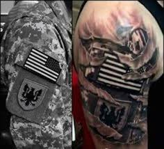 Beautiful Military Tattoos That Show Freedom And Bravery Army Tattoos Military Tattoos Military Sleeve Tattoo