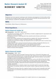 Last updated january 16, 2020. Market Research Analyst Resume Samples Qwikresume