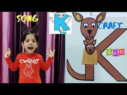 This paper craft is an origami kangaroo, created by moo keep. Letter C Craft And Song Activities For Preschoolers Kangaroo Craft Mom Ki Pathshala Youtube