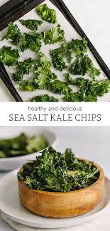 Sea Salt Kale Chips Food Banjo Recipe In 2020 Kale Chips Healthy Bedtime Snacks Kale Chip Recipes