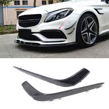 Cheap Bumpers Buy Directly From China Suppliers C Class Carbon Fiber Front Bumper Fog Lamp Cover Trims For Mercedes Benz W205 C63 Amg Mercedes Benz Benz Amg