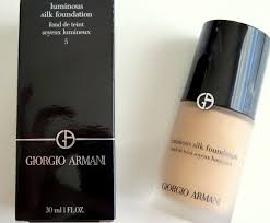 Giorgio Armani Luminous Silk Foundation Shade 5 Review Swatch