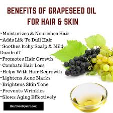 Grapeseed Oil For Hair Skin Benefits How To Use