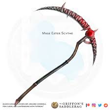 Browse and download hd mage png images with transparent background for free. The Griffon S Saddlebag Mage Eater Scythe Weapon Halberd Thegriffonssaddlebag Scythe Weapon Homebrew Items Dungeons And Dragons Homebrew