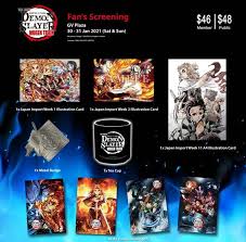 For those boarding late, it will likely be an enjoyable but sometimes confusing ride. 1 X Demon Slayer Mugen Train Fan Screening Movie Ticket Hobbies Toys Memorabilia Collectibles Fan Merchandise On Carousell