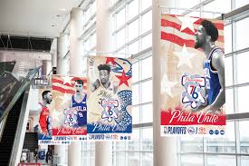 76ers fan said he was kicked out of the wells fargo center on tuesday for supporting the human rights protests in hong kong that have pitted the nba and china against each other over the expression of free speech. The Sixers Are Rolling Out Their Playoff Campaign This Morning Crossing Broad