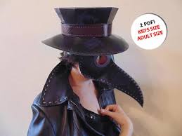 Check spelling or type a new query. Plague Doctor Mask Plague Doctor Hat Printable Diy Plague Etsy