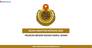 Laporan ketua audit negara 2013 siri 2 negeri kedah. Jawatan Kosong Terkini Muzium Negeri Kedah Darul Aman Kerja Kosong Kerajaan Swasta