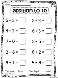 First Grade Math Unit 3 Addition To 10 Fun Games Worksheets Activities First Grade Math Kids Math Worksheets Addition Kindergarten