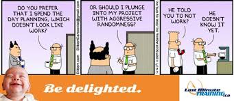 Dilbert Comic Strip Funny Project Management Office Employees Work Workplace Humour