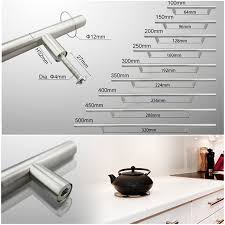 Combine the classic taste of stainless steel appliances with customizable mixed metal finishes designed to fit your kitchens unique style. 12mm Stainless Steel Kitchen Doors Cabinet Drawer T Bar Handle Pull Knob 2 20 Shopee Malaysia