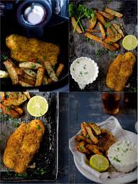 Fish Chips With Tartar Sauce The Airfryer Way The White Ramekins Actifry Recipes Air Fryer Recipes Air Fryer Fish