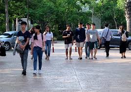 Well you're in luck, because here they come. Students Rally To Abolish Strict Uniform Dress Code Rule During Exams