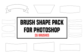 Brush Shape Pack for Photoshop Graphic by pscreative · Creative Fabrica