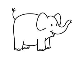 Kleurplaat Olifant Kinderen Leren Terwijl Ze Kleuren Afbeeldingen Voor Scholen En Onderwijs Afb 17998 In 2020 Dieren Kleurplaten Kleurplaten Olifant