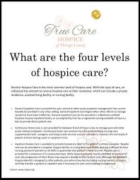 We provide various levels of hospice care depending on patient condition. Pin On True Care Hospice Orange County