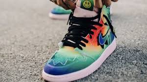 Air jordan 1 high og japan metallic silver dc1788 029. On Feet Look At The J Balvin Air Jordan 1 Mid Multi Fastsole