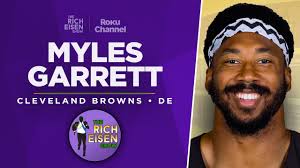 Browns DE Myles Garrett Talks Trade Request, Super Bowl & More with Rich  Eisen
