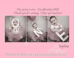 1st Birthday Thank You Gift Ideas Portrait Gallery Birthday Thank You Cards First Birthdays First Birthday Photos
