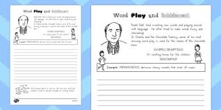 Sobald sie word öffnen, werden ihnen einige vorlagen zu unterschiedlichen dokumenten angezeigt. Free Playing With Words Activity To Support Teaching On Charlie And The